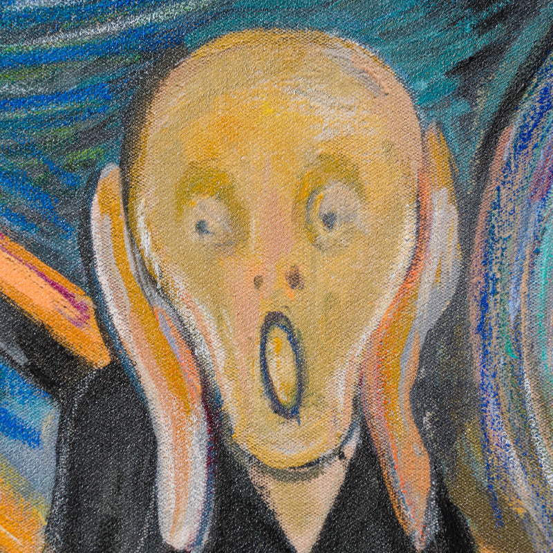 The Scream in the Style of Edvard Munch | 1893