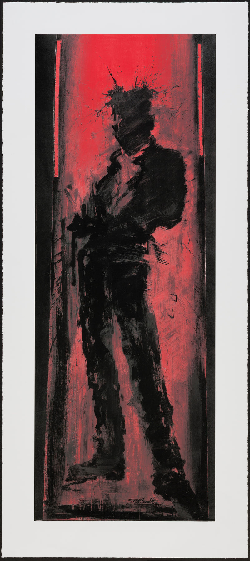 Standing Shadowman Red 3118x6977 